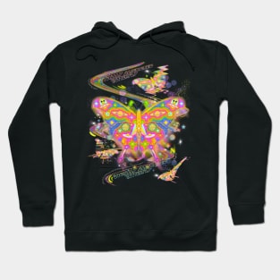 Socially alienated butterfly Hoodie